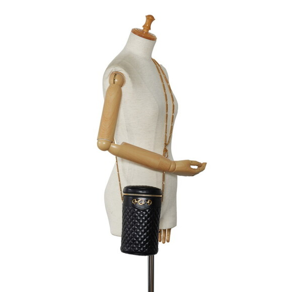 GUCCI Black Leather Horsebit Shoulder Bag - Picture 12 of 12